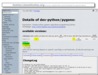 screenshot gentoo.linuxhowtos.org/portage/dev-python/pygene?show=changelog